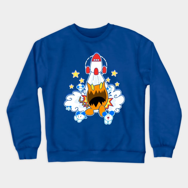 ChuChu Rocket! Crewneck Sweatshirt by Yukipyro